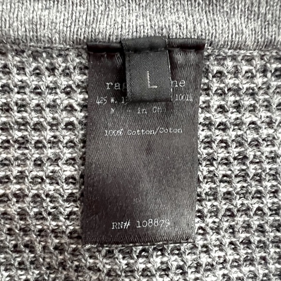 Rag and Bone Striped Crewneck Sweater - Size Large - Picture 5 of 5